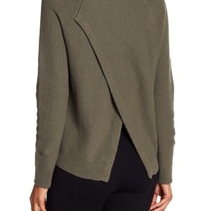 Cross Back Knit Pullover